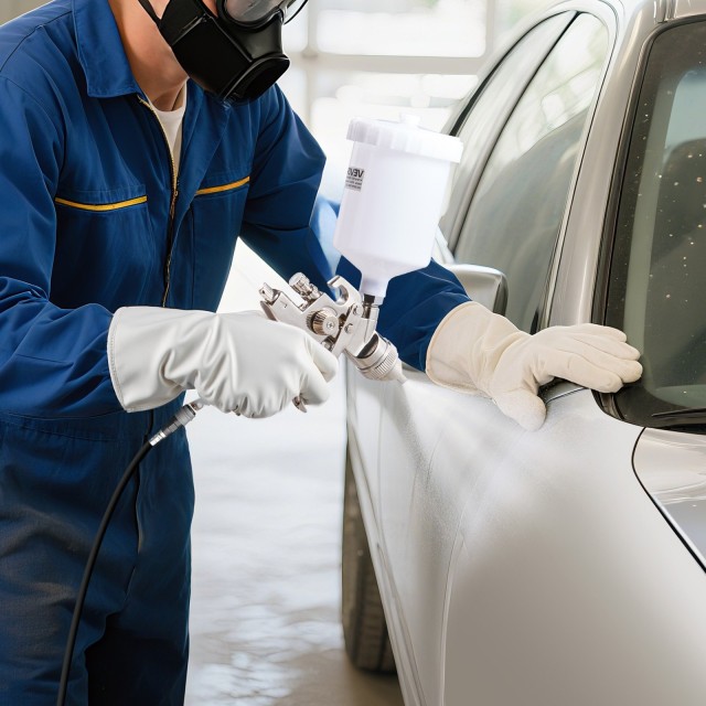 VEVOR Πιστόλι Βαφής LVLP με Βαρύτητα, 600ml, 3 Ακροφύσια (1.3/1.4/1...