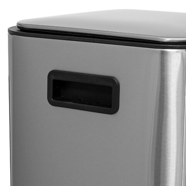 Τετράγωνος Κάδος Απορριμμάτων με Πεντάλ Delta 30L 35 x 29 x 63 cm I...