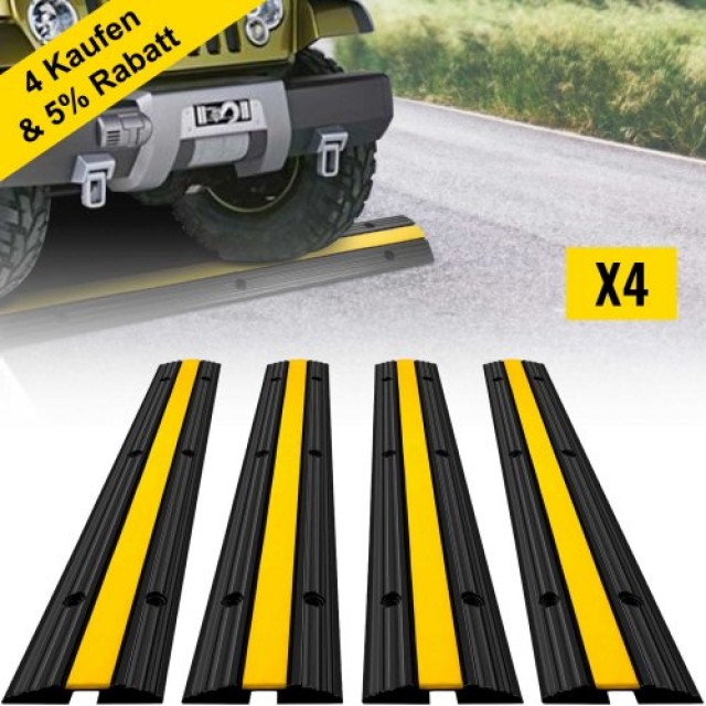 Σετ 4 Προστατευτικά Καλωδίων VEVOR 1 Καναλιού 18000Lbs  4JTDCGXB000...