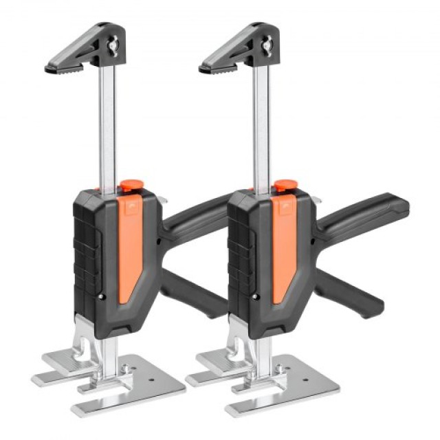 VEVOR Ανυψωτικό Χειρός 200kg 2 Λειτουργίες 195mm Μαύρο 2 Τεμάχια TG...