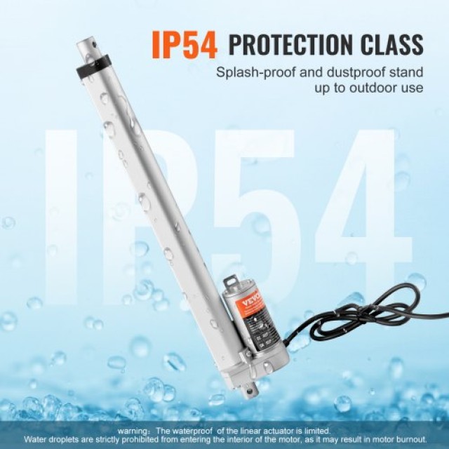 VEVOR  Γραμμικός Ενεργοποιητής 12V 12 1500N 0.19/s IP54  JQXXXZXQ12...