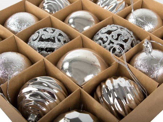 Verk Group Χριστουγεννιάτικες Μπάλες Δέντρου 6εκ. - Σετ 16τμχ σε Ασ... Verk Group Χριστουγεννιάτικες Μπάλες Δέντρου 6εκ. - Σετ 16τμχ σε Ασ...