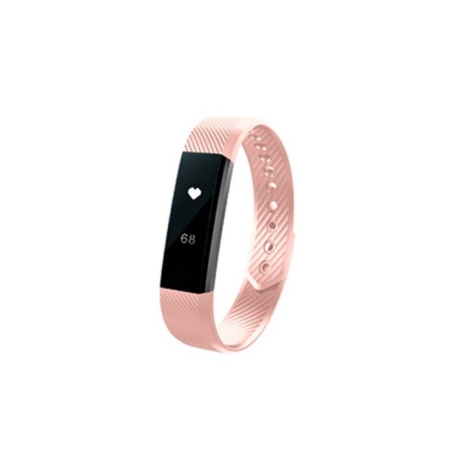 Ρολόι Fitness Tracker Aquarius Με Μετρητή Καρδιακών Παλμών Χρώματος Ροζ R140978