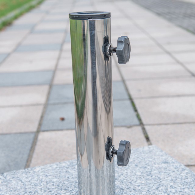 Outsunny Base Support For Garden Umbrella Marble 29kg, 42x42x36cm 840-117