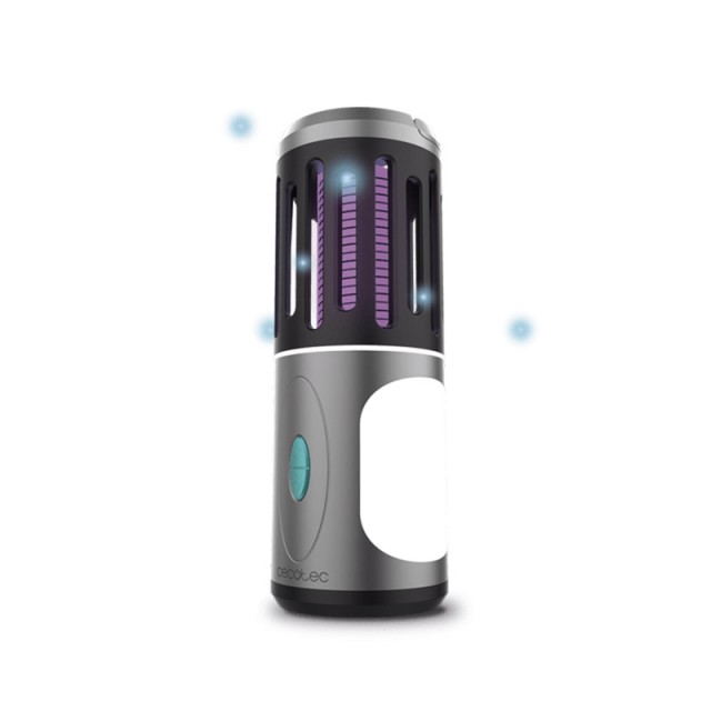 Tragbare elektrische Insektenfalle mit Licht und Taschenlampe 1800 mAh 5 W ByeFly 3000 Go Cecotec CEC-01788