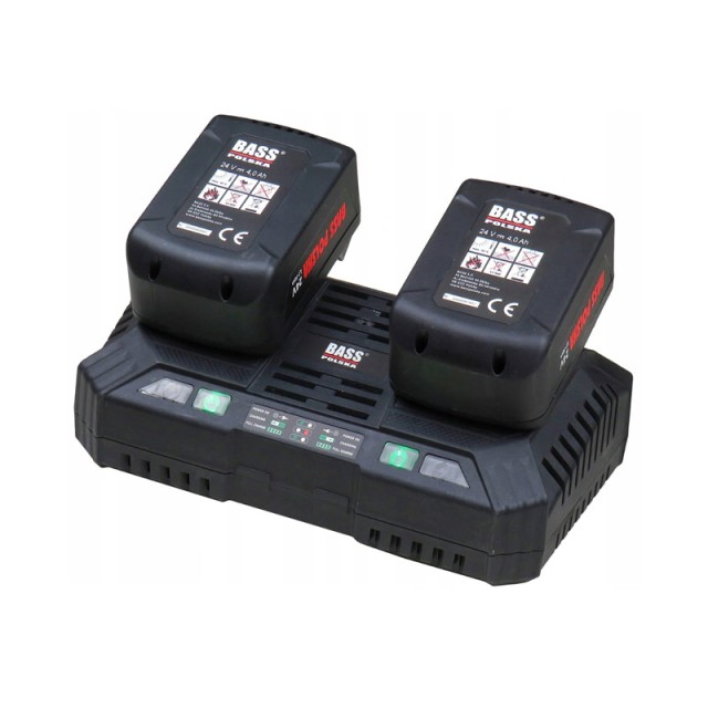 Φορτιστής Μπαταρίας Λιθίου Li-Ion 2 x 24 V Bass Polska BP-5841