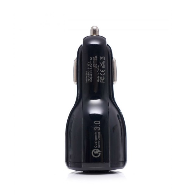 Φορτιστής Αυτοκινήτου με 1 Θύρα USB 3.1A και 1 USB QC 3.0 Kraft&Dele KD-1235