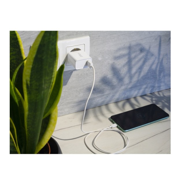 Φορτιστής Πρίζας Γρήγορης Φόρτισης USB TYPE-A 18 W Technaxx TX-197