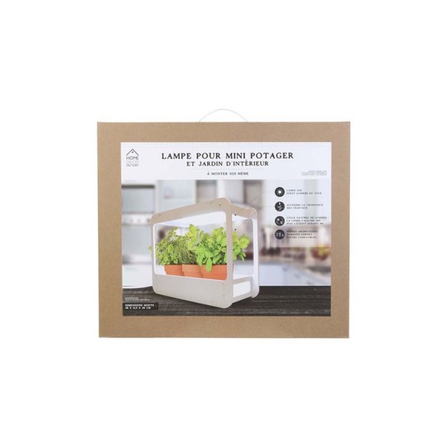 Φωτιστικό LED Ανάπτυξης Φυτών 48 x 21.5 x 40 cm Home Deco Factory LA10391