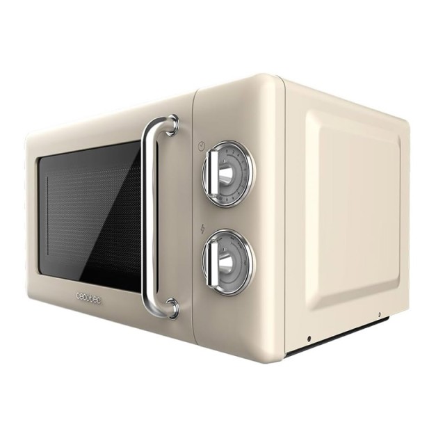 Φούρνος Μικροκυμάτων 20 Lt 700 W Cecotec ProClean 3010 Retro Beige ...
