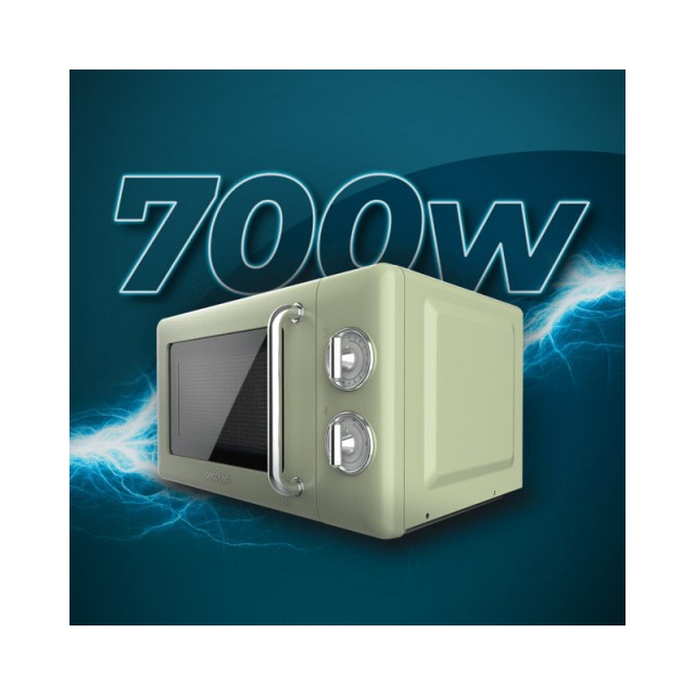 Φούρνος Μικροκυμάτων 20 Lt 700 W Cecotec ProClean 3010 Retro Green ...