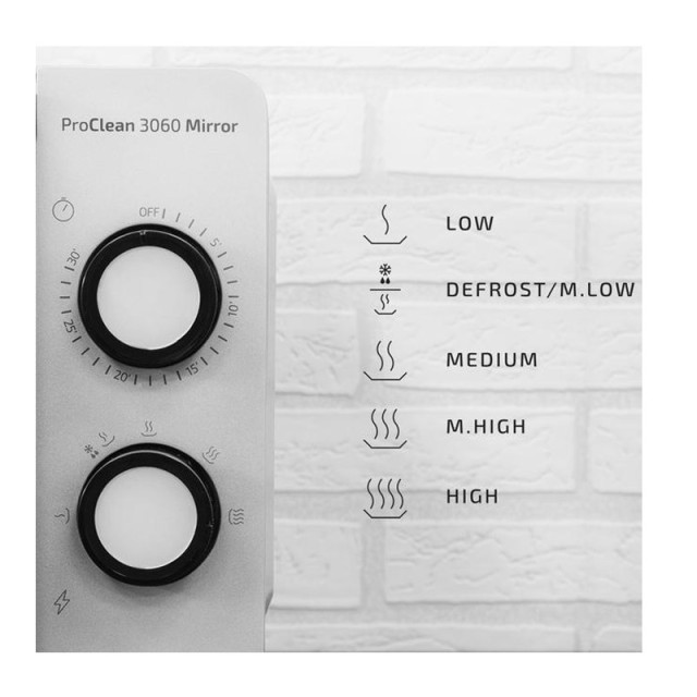 Φούρνος Μικροκυμάτων 20 Lt 700 W Cecotec ProClean 3060 Mirror CEC-01530