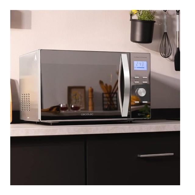 Φούρνος Μικροκυμάτων με Γκριλ 30 Lt 1000 W Cecotec ProClean 9110 Full Inox CEC-01544