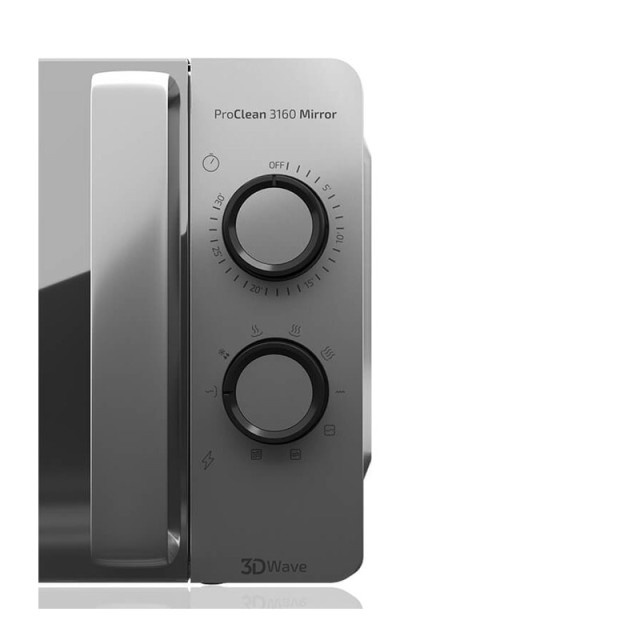 Φούρνος Μικροκυμάτων με Γκριλ 20 Lt 700 W Cecotec ProClean 3160 Mirror CEC-01531