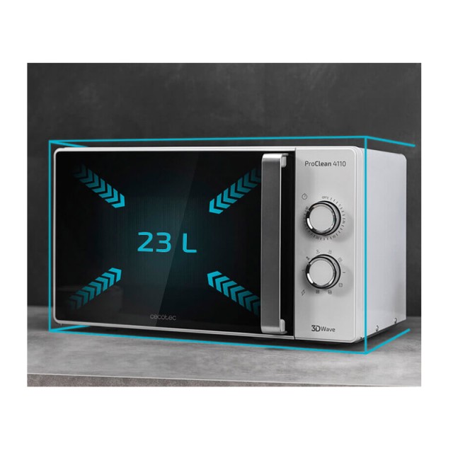 Φούρνος Μικροκυμάτων με Γκριλ 23 Lt 800 W Cecotec ProClean 4110 CEC...