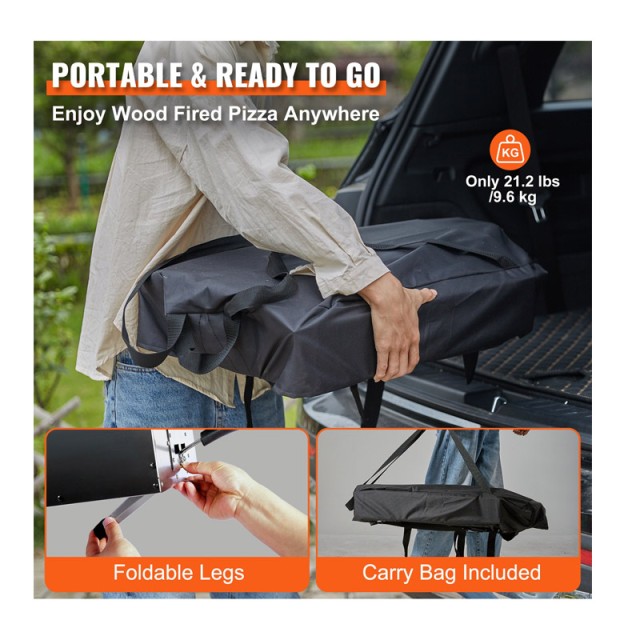 Φούρνος Πίτσας Πέλλετ/Κάρβουνο Εξωτερικού Χώρου 540 x 410 x 690 mm ... Φούρνος Πίτσας Πέλλετ/Κάρβουνο Εξωτερικού Χώρου 540 x 410 x 690 mm ...