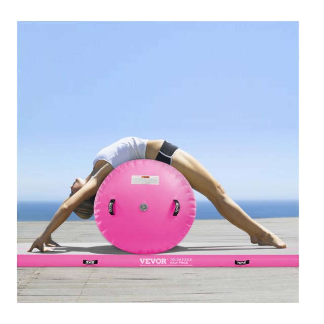 Φουσκωτό Στρώμα Γυμναστικής με Κύλινδρο Αέρα και Αντλία Αέρος 1010 ...