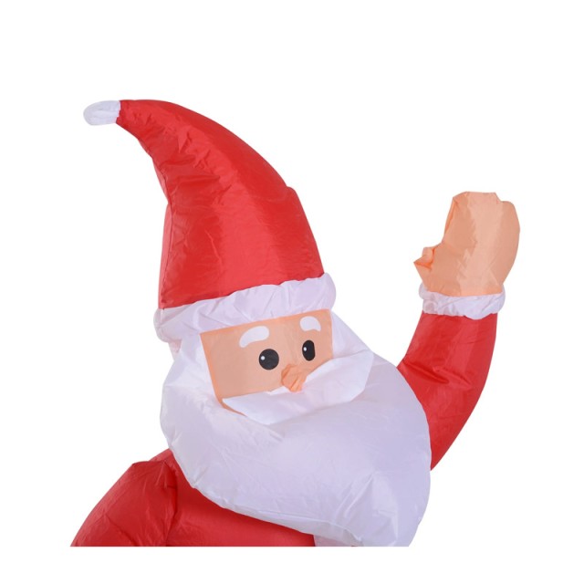 Φουσκωτός Άγιος Βασίλης 1.2 m με LED Φωτισμό HOMCOM 844-166 Φουσκωτός Άγιος Βασίλης 1.2 m με LED Φωτισμό HOMCOM 844-166