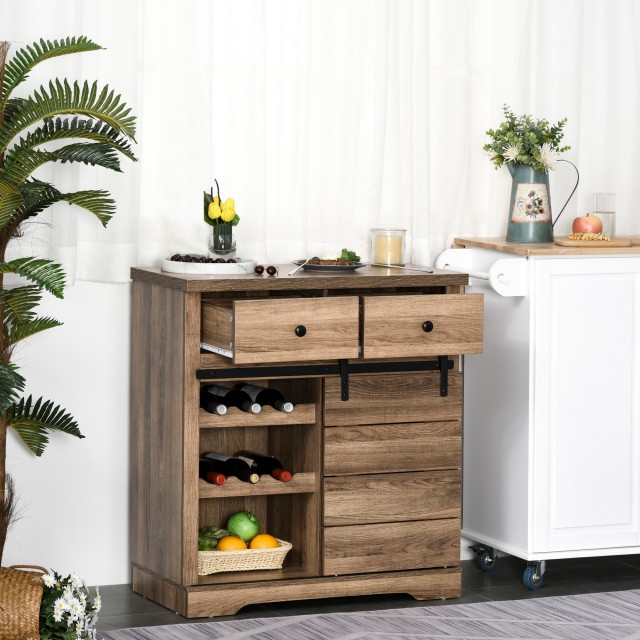 Vintage ντουλάπι HOMCOM Industrial Style Kitchen Sideboard 835-336 Vintage ντουλάπι HOMCOM Industrial Style Kitchen Sideboard 835-336