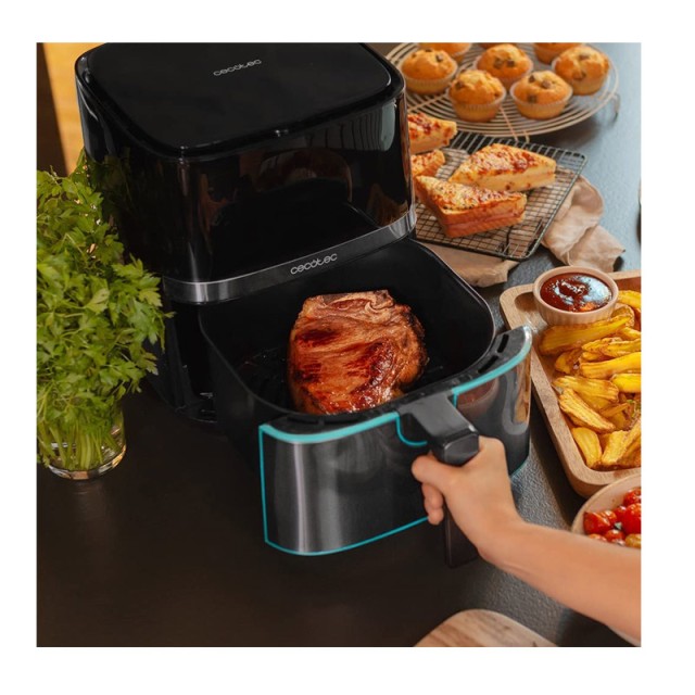 Ψηφιακή Φριτέζα Αέρος 5.5 Lt 1700 W Cecofry Full Inox Pro 5500 Cecotec CEC-03317