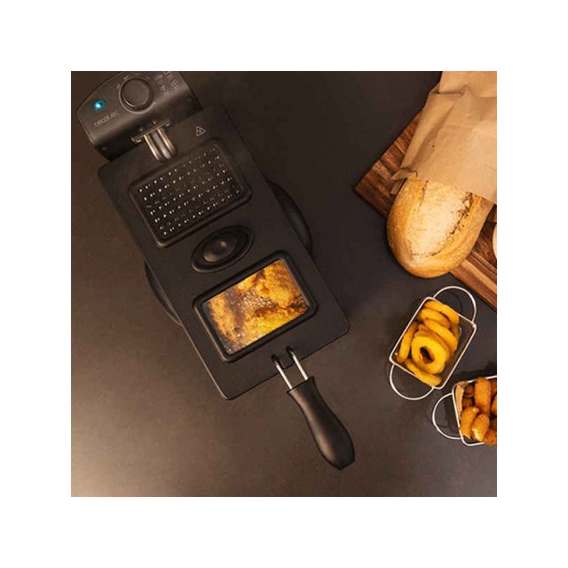 Φριτέζα με Φίλτρο Καθαρισμού Λαδιού Cecotec CleanFry 3 Lt Black CEC-04288