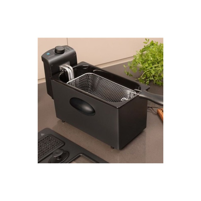 Φριτέζα με Φίλτρο Καθαρισμού Λαδιού Cecotec CleanFry 3 Lt Black CEC-04288