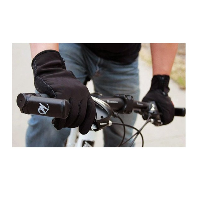 Γάντια Ποδηλάτου για Οθόνη Αφής Touch Screen Gloves Χρώματος Μαύρο ...