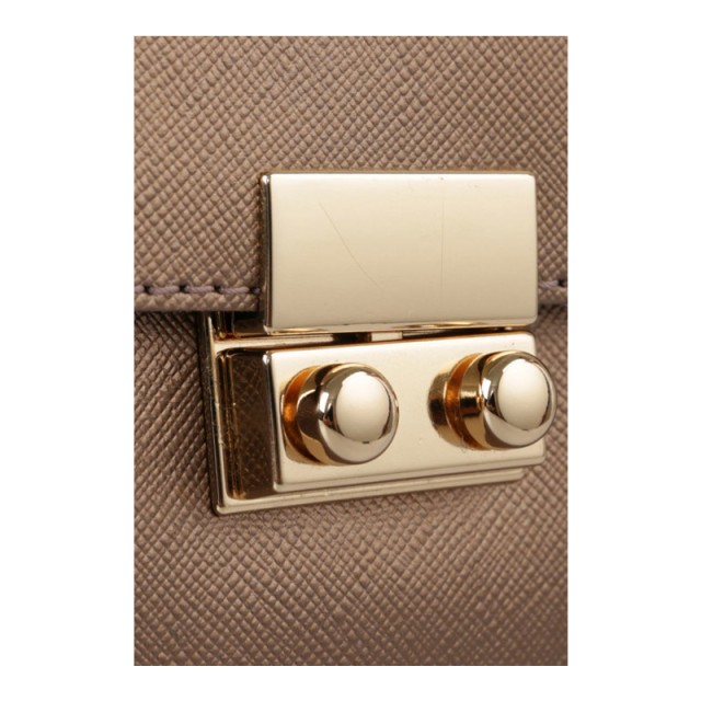 Γυναικεία Τσάντα Ώμου με Αλυσίδα Χρώματος Copper Beverly Hills Polo Club 657BHP0852