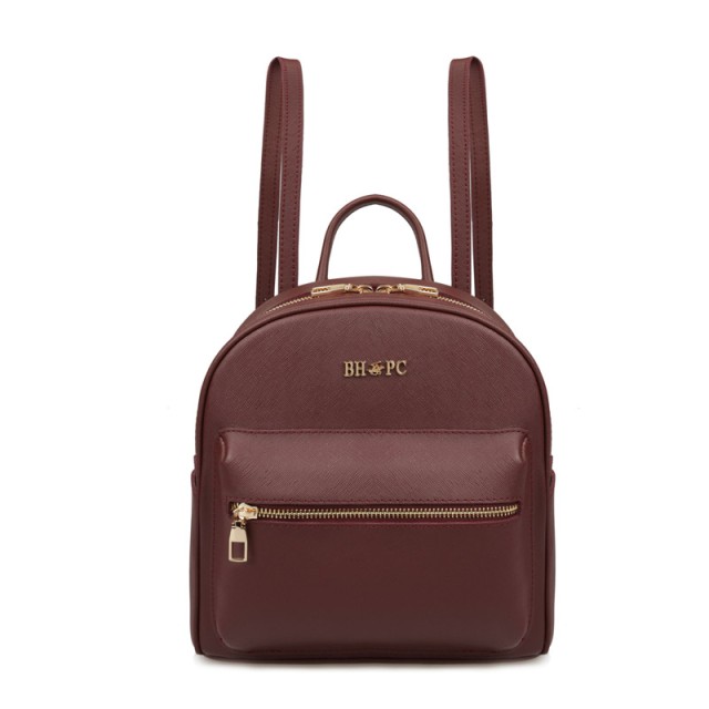 Γυναικεία Τσάντα Πλάτης Χρώματος Μπορντό Beverly Hills Polo Club 626 657BHP0866