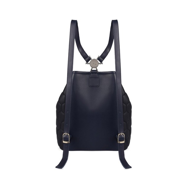 Γυναικεία Τσάντα Πλάτης Χρώματος Μαύρο - Navy Beverly Hills 711 657...