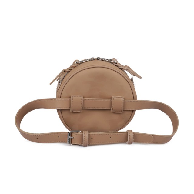 Γυναικεία Τσάντα Μέσης Χρώματος Camouflage Camel Beverly Hills Polo...