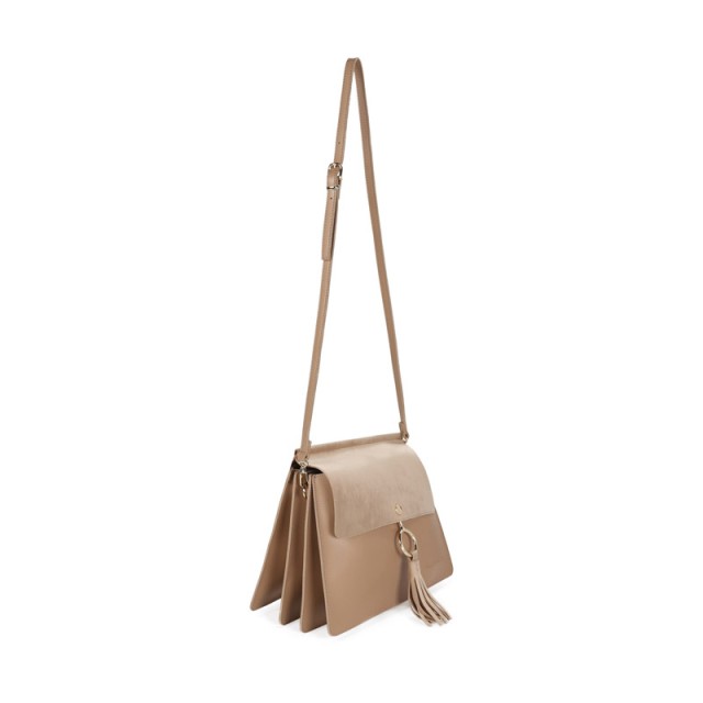 Γυναικεία Τσάντα Χιαστί Χρώματος Camel Beverly Hills Polo Club 601 657BHP0542