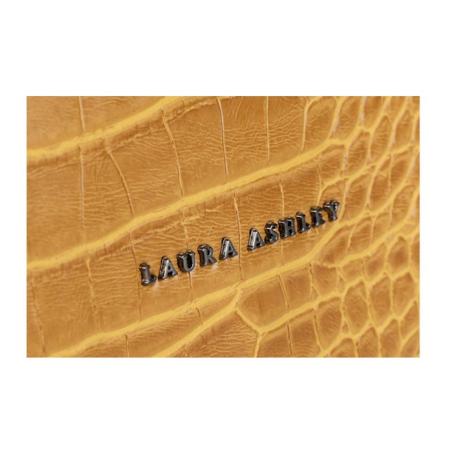 Γυναικεία Τσάντα Ώμου Χρώματος Κίτρινο Laura Ashley Tarlton - Croco 651LAS1765