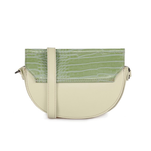 Γυναικεία Τσάντα Ώμου Χρώματος Πράσινο Laura Ashley Tarlton - Croco...