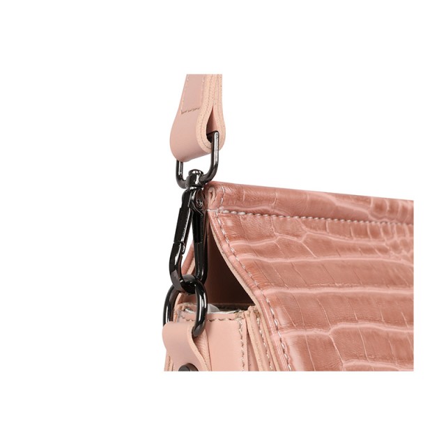 Γυναικεία Τσάντα Ώμου Χρώματος Ροζ Laura Ashley Tarlton - Croco 651...