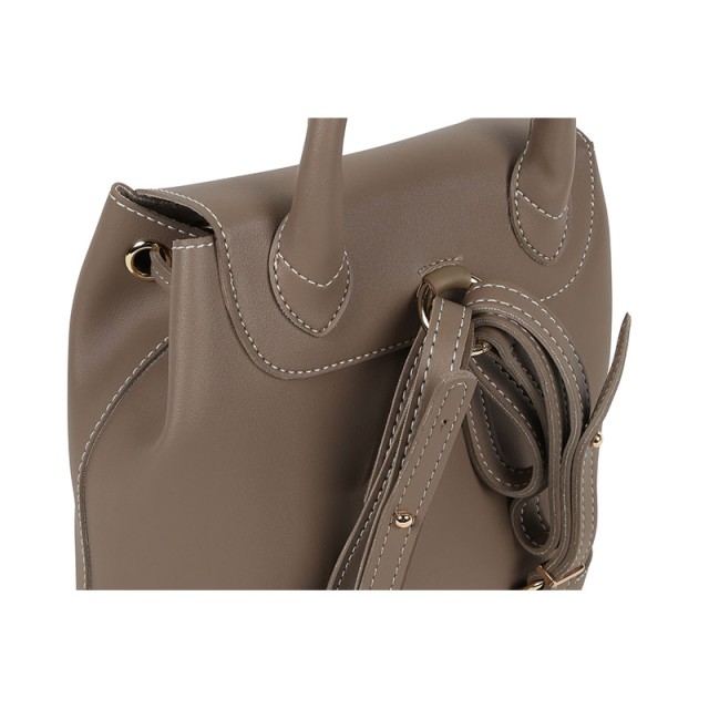 Γυναικεία Τσάντα Πλάτης Χρώματος Taupe Beverly Hills Polo Club 598 ...