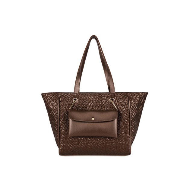 Γυναικεία Τσάντα Χειρός Χρώματος Copper Laura Ashley Relief 651LAS1724