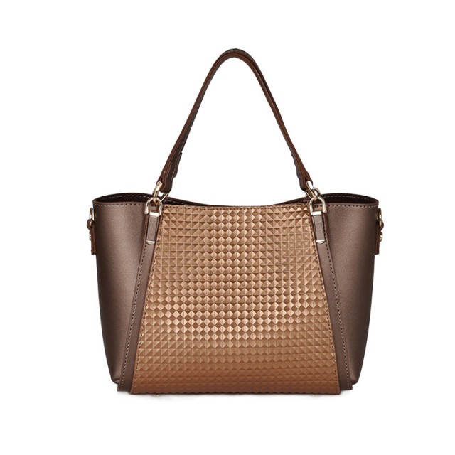 Γυναικεία Τσάντα Χειρός Χρώματος Copper Pyramid Beverly Hills Polo ...