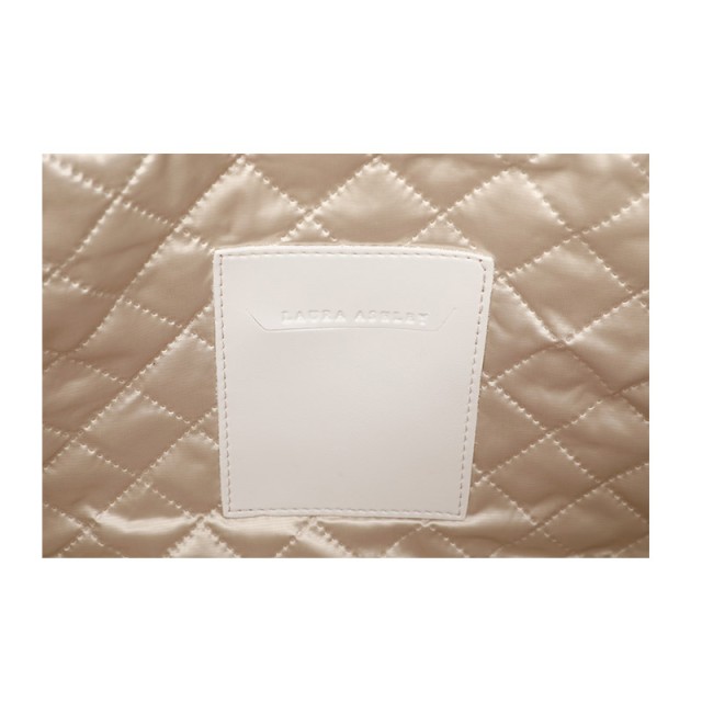 Γυναικεία Τσάντα Χειρός Χρώματος Λευκό Laura Ashley Relief Stick 651LAS1728