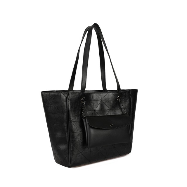 Γυναικεία Τσάντα Χειρός Χρώματος Μαύρο Laura Ashley Relief Quilted 651LAS1726