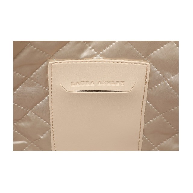 Γυναικεία Τσάντα Χειρός Χρώματος Μπεζ Laura Ashley Relief Quilted 651LAS1727