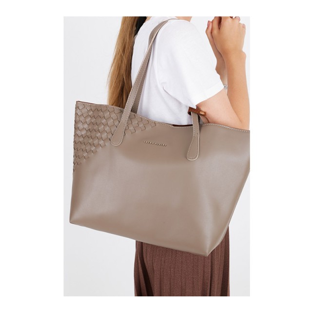 Γυναικεία Τσάντα Χειρός Χρώματος Taupe Laura Ashley Albion 651LAS1696
