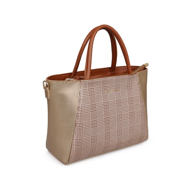 Γυναικεία Τσάντα Χειρός Χρώματος Χρυσό Laura Ashley Chapone 651LAS1540