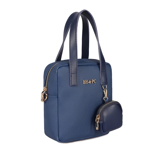 Γυναικεία Τσάντα Χειρός Χρώματος Navy Beverly Hills Polo Club 1106 668BHP0143