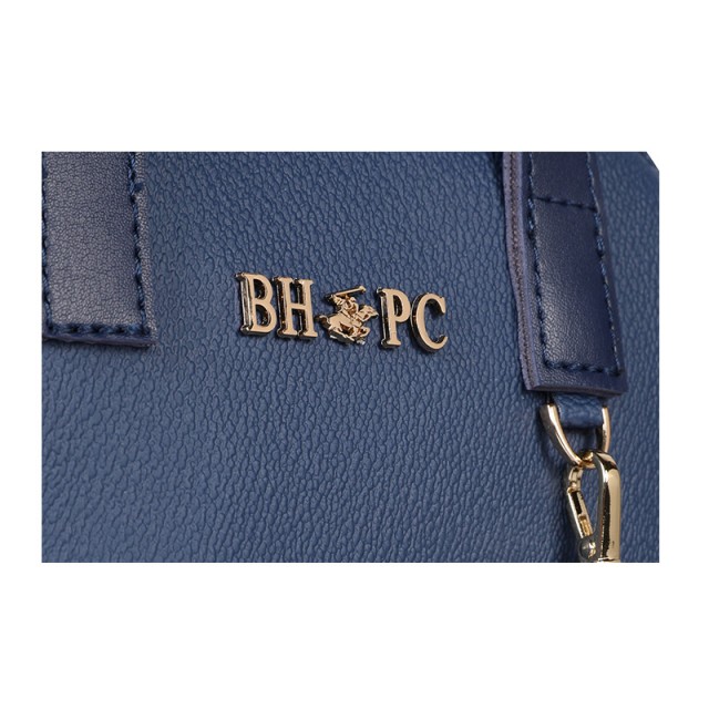 Γυναικεία Τσάντα Χειρός Χρώματος Navy Beverly Hills Polo Club 1106 668BHP0143