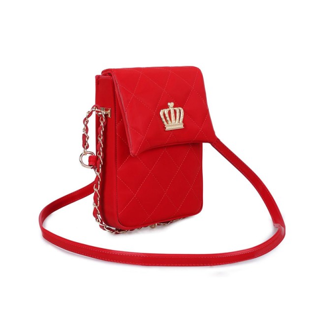 Γυναικεία Τσάντα Χιαστί Χρώματος Κόκκινο Juicy Couture 352 673JCT1334
