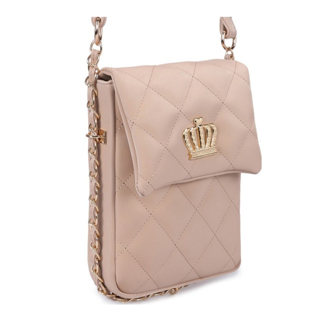 Γυναικεία Τσάντα Χιαστί Χρώματος Μπεζ Juicy Couture 352 673JCT1327