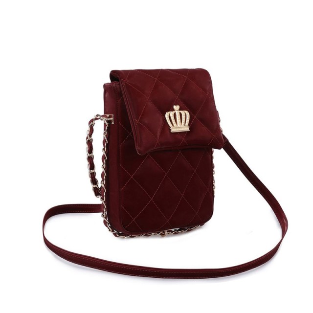 Γυναικεία Τσάντα Χιαστί Χρώματος Μπορντό Juicy Couture 352 673JCT1331