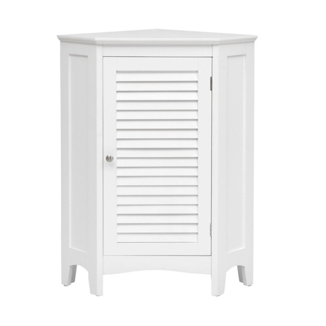 Γωνιακό Ντουλάπι Μπάνιου 43 x 43 x 81 cm Costway HW66191
