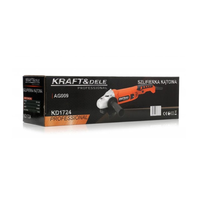 Γωνιακός Τροχός - Λειαντήρας 125 mm 1400 W Kraft&Dele KD-1724